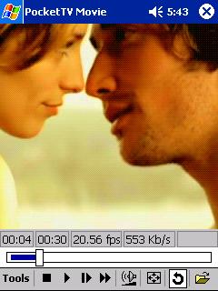 PocketTV Classic (free) - MPEG Movie Player