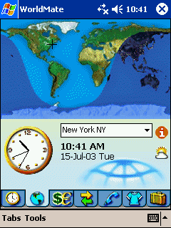 WorldMate 2003 SE for Pocket PC
